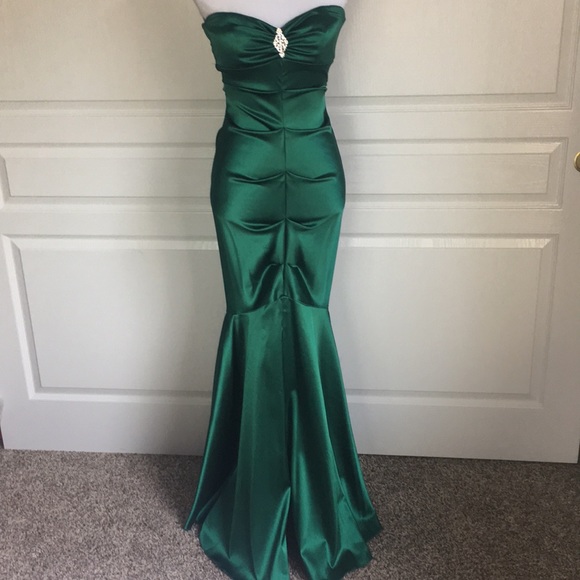 xscape green dress